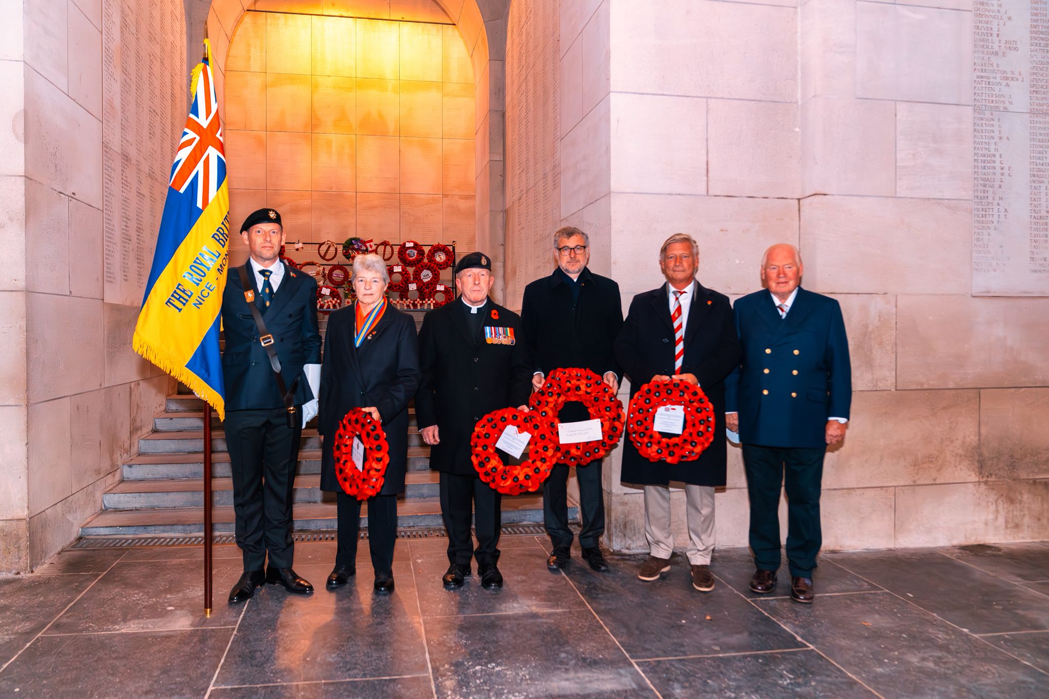 Wreath layers from St Paul\\\'s Monte Carlo and RBL at Menin Gatein 2025